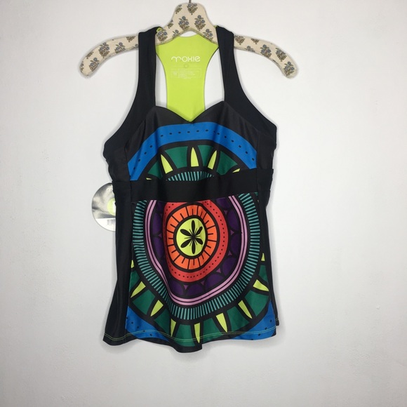Tops - NWT Moxie Cycling Women’s sweetheart print tank